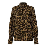 Chemisier Léopard Col Montant - Vignette | My Léopard
