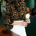 Chemisier Léopard Col Montant - Vignette | My Léopard