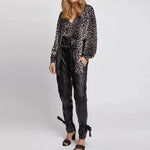 Flowing Leopard Blouse - Vignette | My Léopard