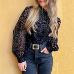 Chemisier Léopard Manches Transparentes - Vignette | My Léopard