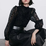 Chemisier Léopard Manches Transparentes - Vignette | My Léopard