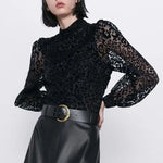 Chemisier Léopard Manches Transparentes - Vignette | My Léopard