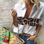 Chemisier Léopard Simple Blanc - Vignette | My Léopard
