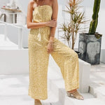 Combinaison Léopard Bustier Jaune - Vignette | My Léopard