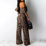 Combinaison léopard épaules dénudées - Vignette | My Léopard