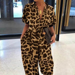 Leopard print jumpsuit - Vignette | My Léopard