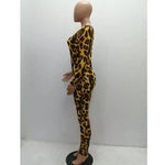 Combinaison sexy léopard asymétrique - Vignette | My Léopard