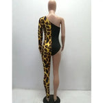 Combinaison sexy léopard asymétrique - Vignette | My Léopard