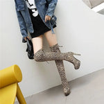 Leopard platform thigh boots - Vignette | My Léopard