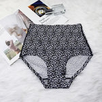 Black & White High Waisted Leopard Panties - Vignette | My Léopard