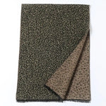 Écharpe Femme Motif Léopard Tendance Kaki - Vignette | My Léopard