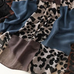 Écharpe Léopard Bleue - Vignette | My Léopard