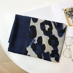 Trendy Blue Leopard Scarf - Vignette | My Léopard