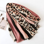 Écharpe Léopard Rose Pâle - Vignette | My Léopard