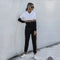 Ensemble Jogging Femme Léopard Blanc | My Léopard