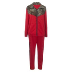 Ensemble Jogging Femme Léopard Rouge - Vignette | My Léopard
