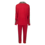 Ensemble Jogging Femme Léopard Rouge - Vignette | My Léopard