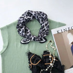 Foulard Cheveux Léopard Gris - Vignette | My Léopard