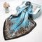 Foulard Léopard Original Bleu Turquoise | My Léopard