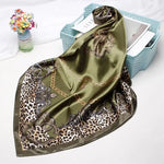 Original Khaki Leopard Scarf - Vignette | My Léopard