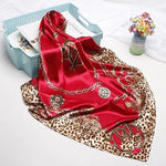 Original Red Leopard Scarf - Vignette | My Léopard