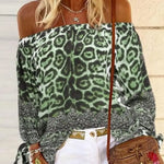 Haut Léopard Col Bateau - Vignette | My Léopard