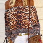 Haut Léopard Col Bateau - Vignette | My Léopard