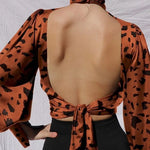 Haut Léopard Décolleté - Vignette | My Léopard