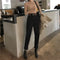 Jean léopard mom fit.
