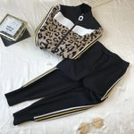 Trendy Black Leopard Pocket Jogging Pants - Vignette | My Léopard