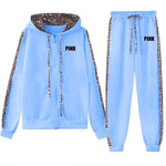 "PINK" Leopard Jogging Pants - Vignette | My Léopard