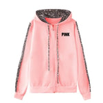 "PINK" Leopard Jogging Pants - Vignette | My Léopard