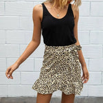 Short Leopard Print Skirt - Vignette | My Léopard