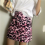 Pink Leopard Print Skirt - Vignette | My Léopard