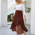 Jupe Léopard d'été Portefeuille Auburn - Vignette | My Léopard