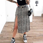 Jupe Léopard Fendue - Vignette | My Léopard