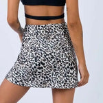Jupe Léopard Noire et Blanche - Vignette | My Léopard