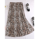 Falda plisada de leopardo - Vignette | My Léopard