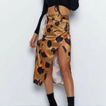 Jupe Léopard Satin Épatante - Vignette | My Léopard