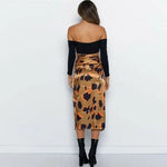 Jupe Léopard Satin Épatante - Vignette | My Léopard