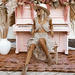 Jupe Longue Léopard à Volants - Vignette | My Léopard