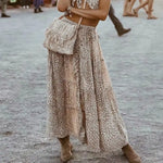 Jupe Longue Léopard à Volants - Vignette | My Léopard