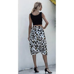 Jupe Portefeuille Léopard Bleu - Vignette | My Léopard