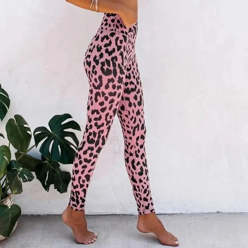 legging imprimé léopard