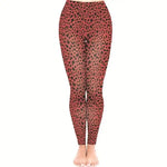 Legging Léopard Yoga Bordeaux - Vignette | My Léopard