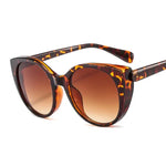 Lunette de Soleil Léopard Œil de Chat Oversize - Vignette | My Léopard