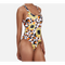 Maillot de Bain Imprimé Léopard Fleuri