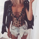 Maillot de Bain Léopard à Lacets - Vignette | My Léopard