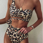 Maillot de bain Léopard à nouer - Vignette | My Léopard