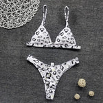 Maillot de bain léopard blanc - Vignette | My Léopard